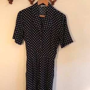 Vintage 90s Polka dot romper